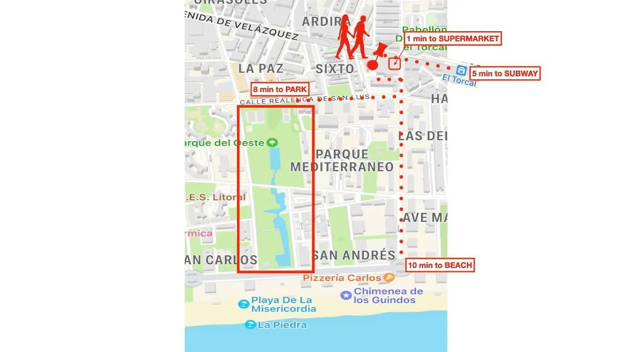 Apartamento Acogedor Y Bien Situado P6 Málaga 0*,  España
